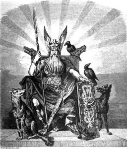 Odin With Geri And Freki: Wolves In Mythology And Legends
